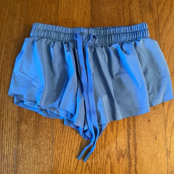 Real Essentials Blue Athletic Shorts Womens Size XS - Picture 1 of 4